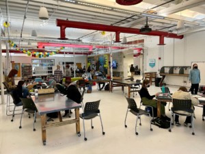 Students in classroom